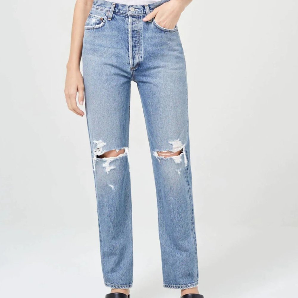 Agolde '90s Pinch Waist Jeans - Rule - Size 27 - NWT